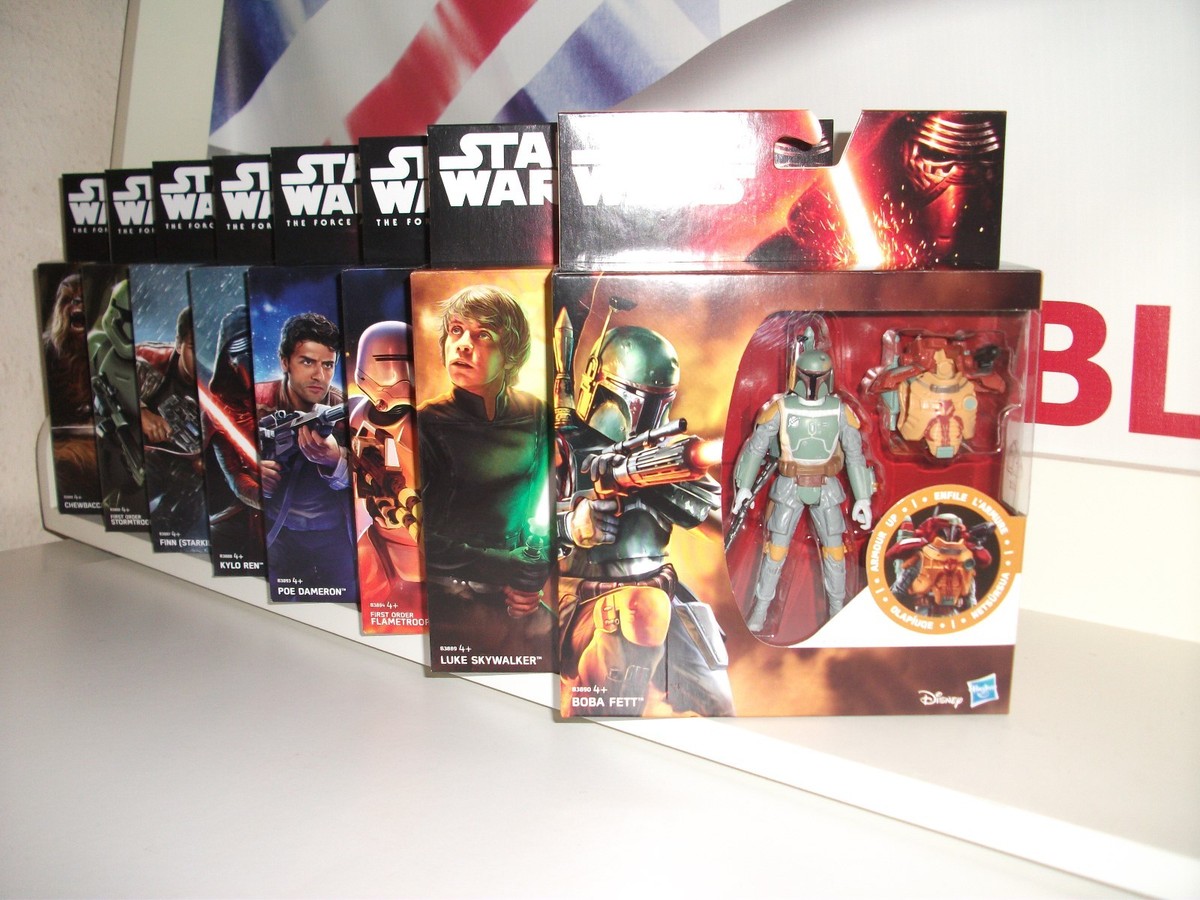 star wars THE FORCE AWAKENS ARMOR UP full wave Hasbro box LUKE