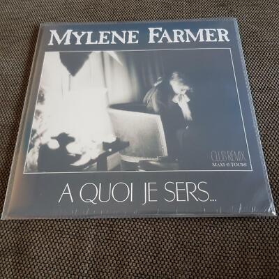 Mylene Farmer -  A quoi je sers... 12'' LIMITED COLOURED VINYL