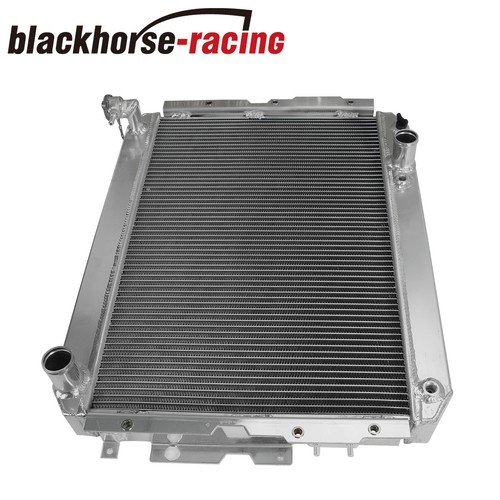 3Row Aluminum Core Radiator For 81-90 Toyota Land Cruiser FJ65 FJ60 4.0L 4.2L l6 - Picture 6 of 10