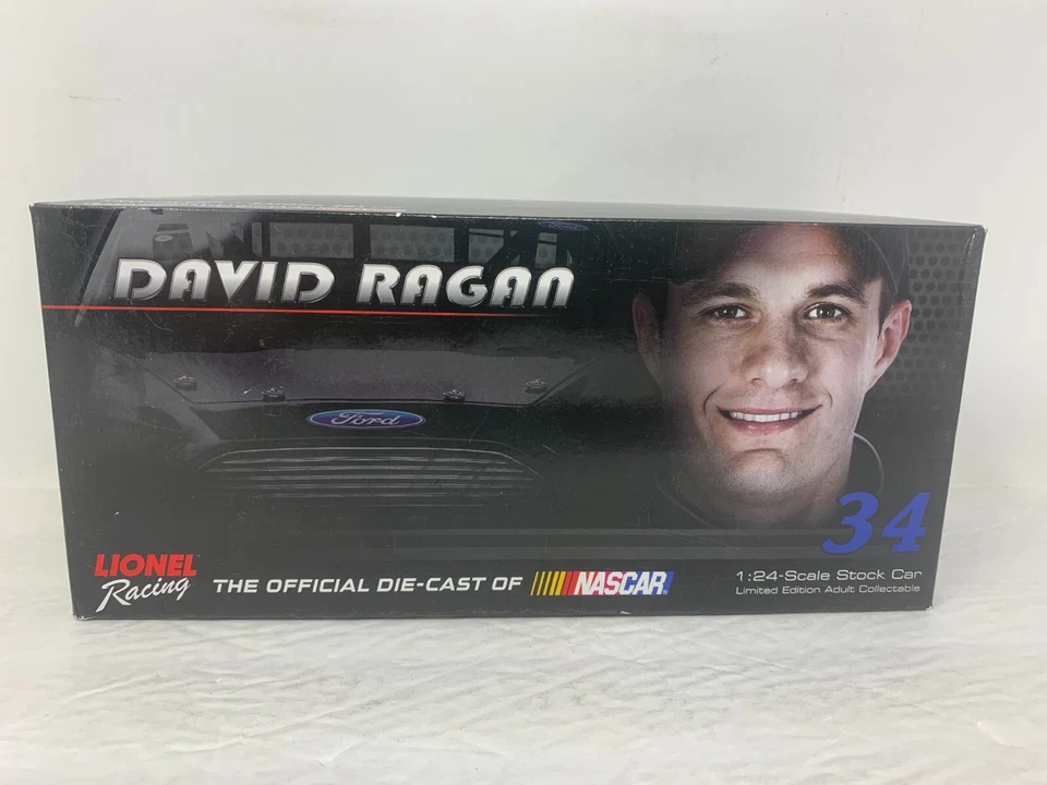 Lionel Racing Nascar #34 David Ragan Farm Rich 2014 Ford Fusion 1:24 Diecast - Image 4 of 4