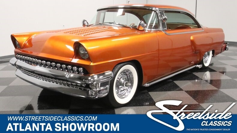 1955 Mercury Montclair Lead Sled classic vintage chrome lead sled montclair 302 v8 auto transmission orange pearl