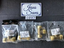 4-  Push Fit 3/4" X 3/4" X 3/4" Inch Push to Connect Fitting Tee By Durst   0807