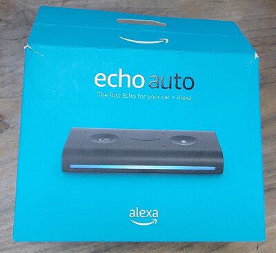 New Open Box Amazon Echo Auto Hands-free Alexa in your car for iPhone