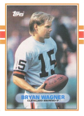 TOPPS Bryan Wagner ONLY-RC BROWNS BEARS PATRIOTS PACKERS CHARGERS