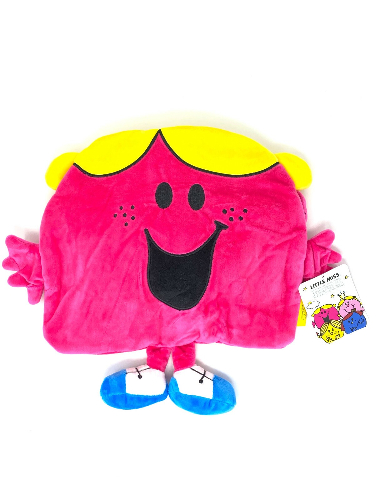 Mr Men Little Miss Chatterbox 3D Nursery Backpack School Travel Bag Rucksack