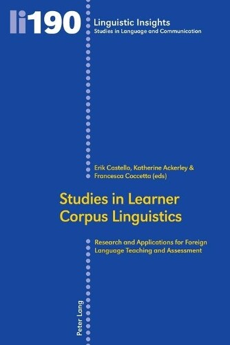 Thumbnail - Francesca Coccetta Studies In Learner Corpus Linguistics (taschenbuch)