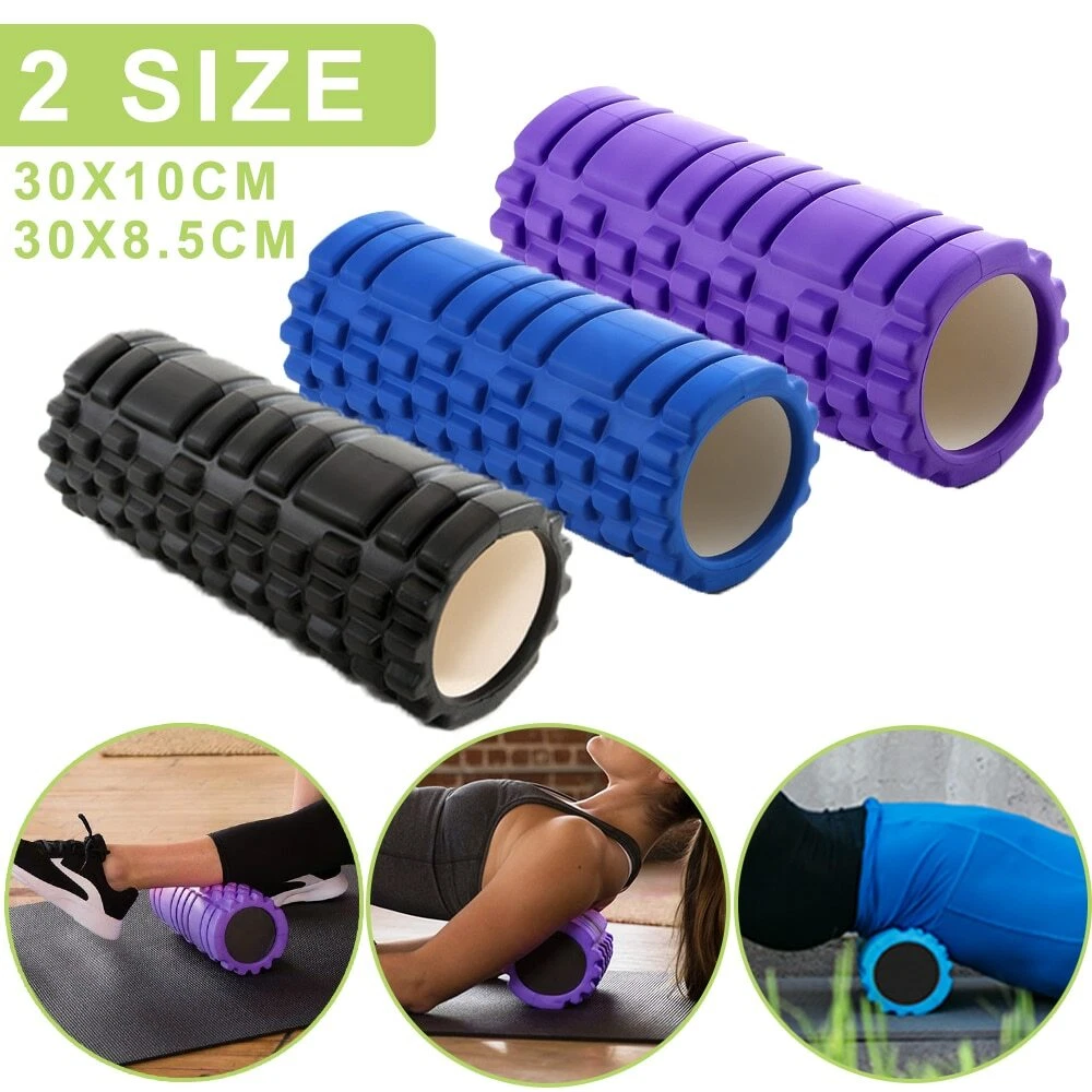 30cm Yoga Column Gym Fitness Foam Roller Pilates Yoga Muscle Massage Roller