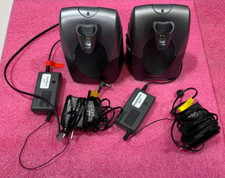 Lot Of 2 Plantronics CS55 Wireless Phone Headset Charging Base W/ Power Cord