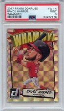 Bryce Harper Whammy!  2017 Panini Donruss Whammy!  #W4  PSA 9 Mint(SP) #64222476
