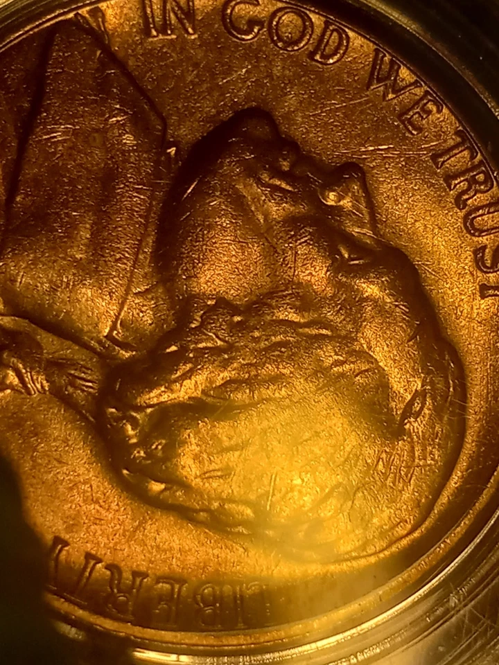 1976-P Jefferson Nicklel, ONE OF A KIND! NEAR FS Monster Toning Or🤯 WOW!!💥👀👊 - Image 3 of 4