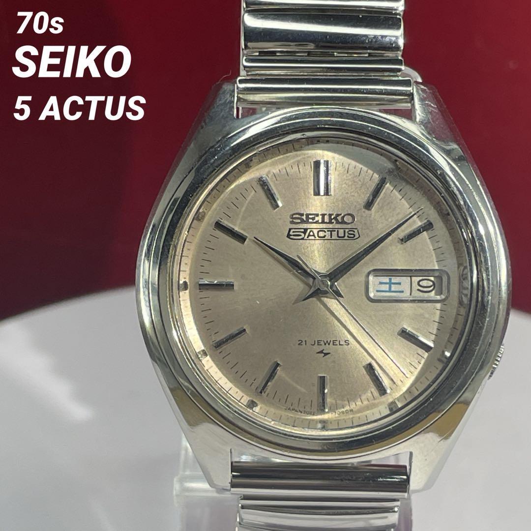 時計 SEIKO Exclusive 2way wrist watch Vintage Seiko 70s TYPE 2 II NON DIGITAL WATCH MILITARY
