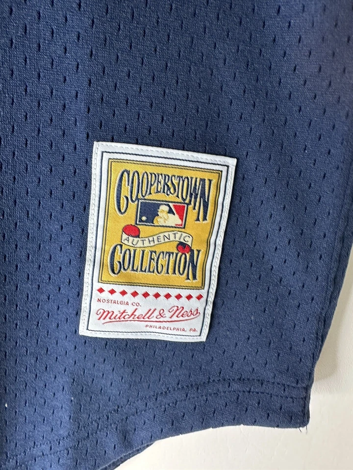 Kirby Puckett Minnesota Twins Mitchell & Ness #34 1985 Baseball Jersey Blue L - Image 3 of 4