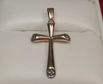 14K Y Gold Pendant 2T Four Diamond Pendant 1.14 Gram $599.