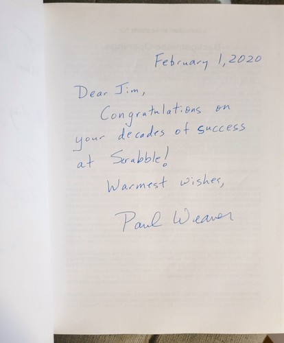 Nack Ballard & Paul Weaver BACKGAMMON OPENINGS Book A 2007 HCDJ EXCELLENT SIGNED - Imagen 4 de 10