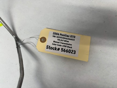 2006 Pontiac GTO AC Air Conditioner Evaporator Line Hose Tube OEM - 第 5/5 張圖片