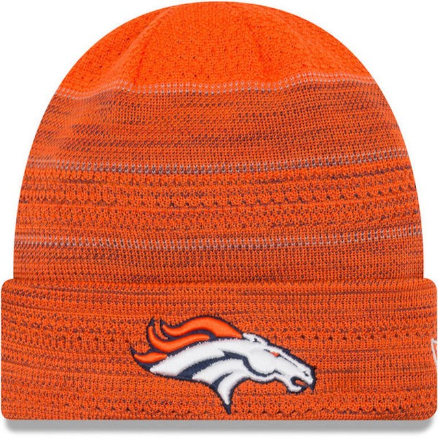 Denver Broncos Stocking Cap on Field TD 