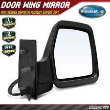 Electric Wing Mirror Drivers Side for Fiat Scudo Peugeot Expert Citroen Heated