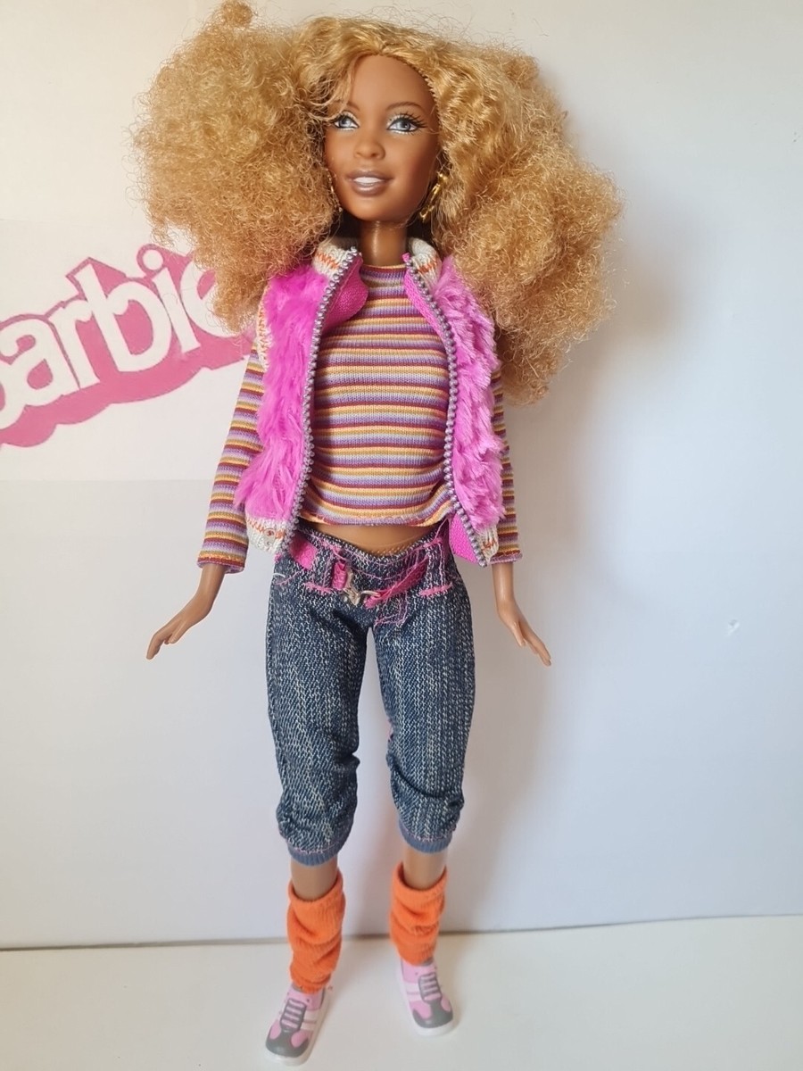 BARBIE MATTEL NEW YORK UNITED COLOURS OF BENETTON FASHION FEVER BAMBOLA DOLL
