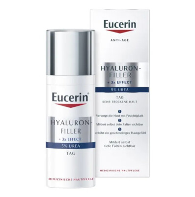 Eucerin HYALURON-FILLER 5% Urea Tagescreme, 50 ml, PZN 14215997