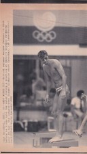 Original Press Photo Swimming Andrew Jameson Olympic Games Seoul 16.919.88