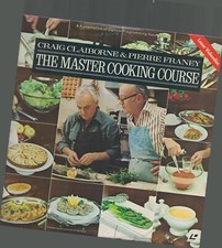 Craig Claiborne  Pierre Franey: The Master Cooking Course 1981  Laserdisc 