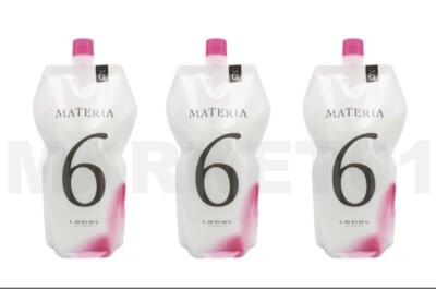 Lebel Cosmetics Materia Color Oxy W3% W6% 1000ml japan made Professional grade