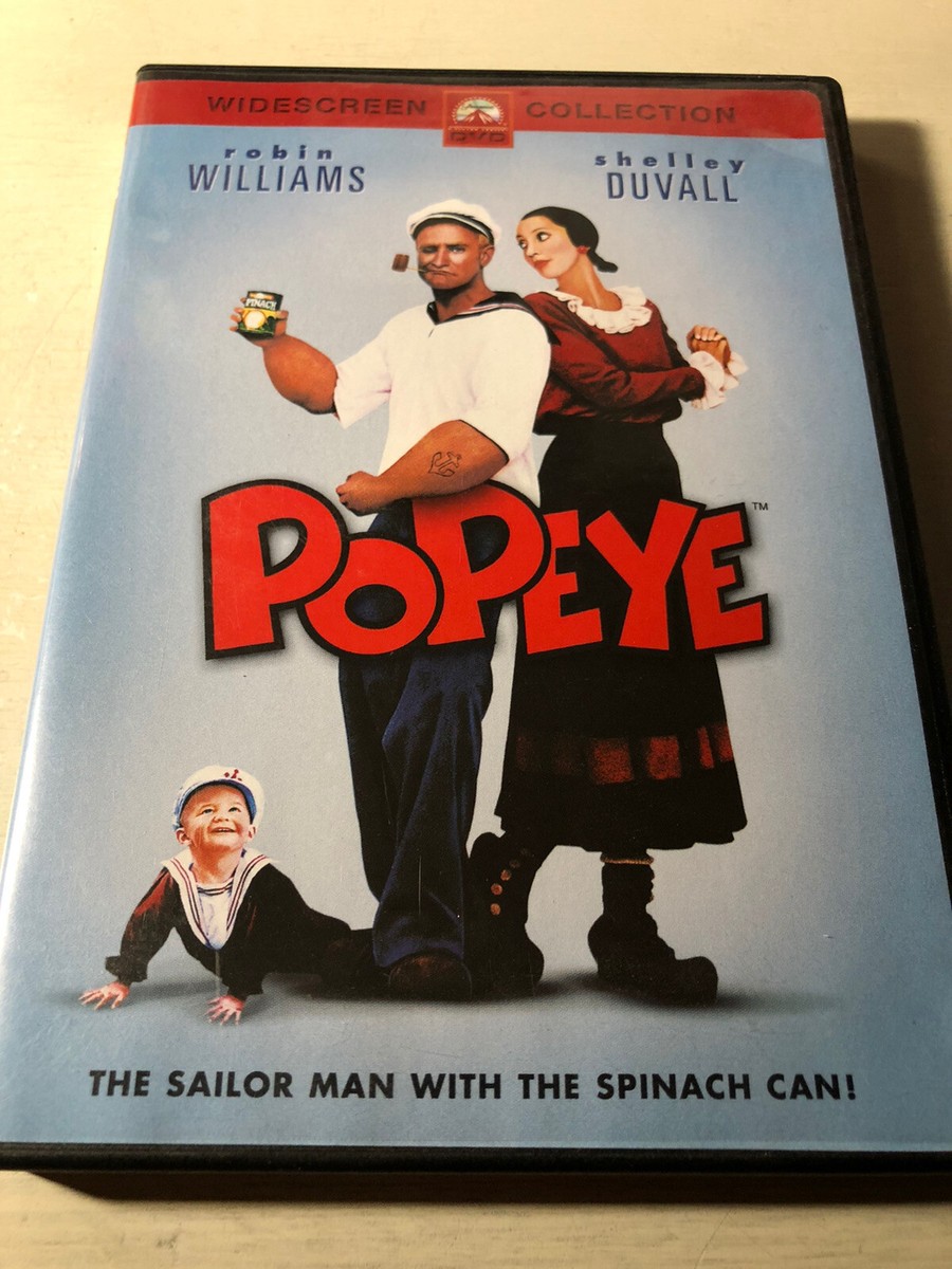 Popeye (1980) DVD Adventure Comedy Robin Williams 2003 Release