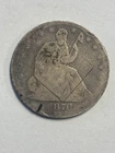 1870 Philadelphia Seated Liberty Half Dollar Coin