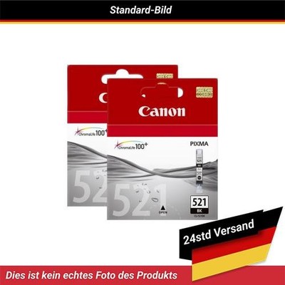 Canon CLI-521 Ink Black 2 Pack