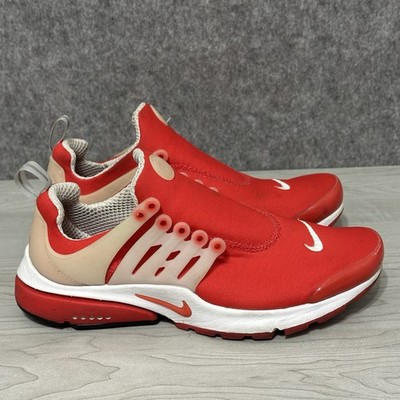Nike Air Presto Comet Red Slip-On Sneakers 305919-611 Size XS (W 5-6 / M 6)