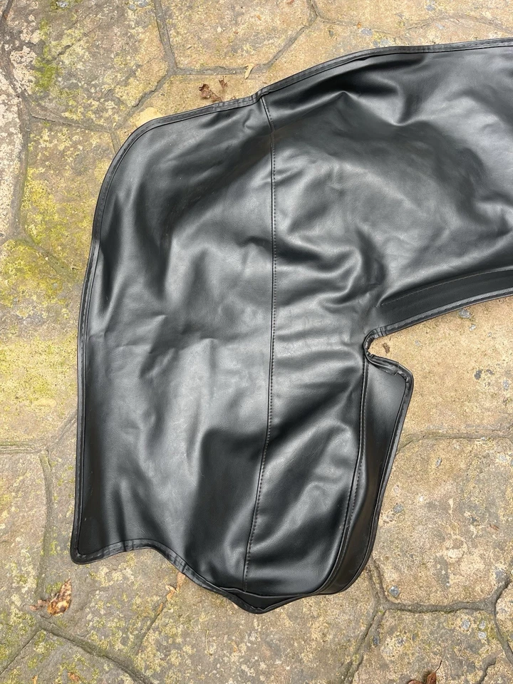 1983-1989 Ford Mustang Fox Body conversível top bota desfile capa OEM preta - Imagem 2 de 4