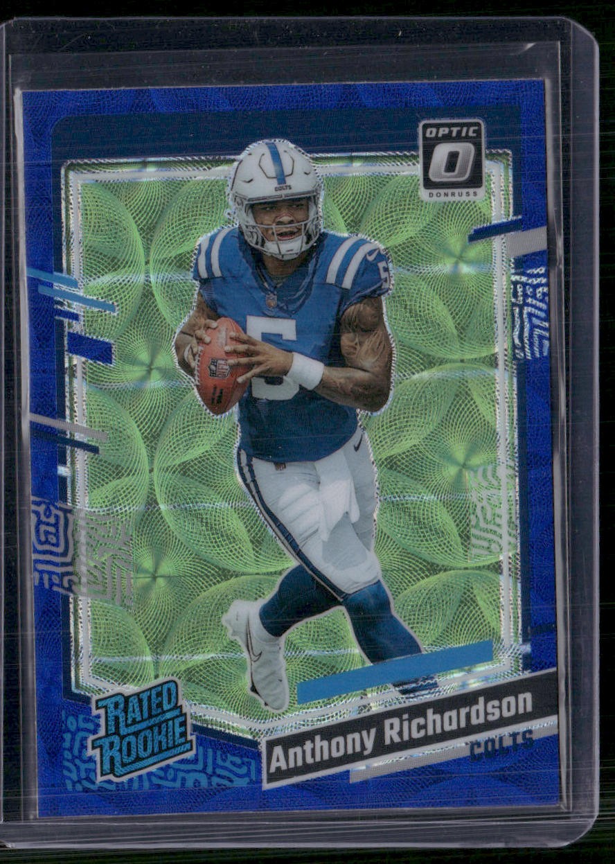 2023 Donruss Optic #247 Anthony Richardson Blue Scope