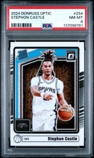 2024-25 Panini Donruss Optic - Rated Rookie Stephon Castle #254 (RC)