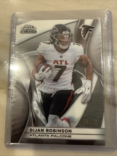 2026 Topps Chrome Black Bijan Robinson /10
