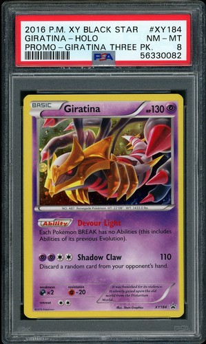 Giratina graded PSA 8 for sale on eBay