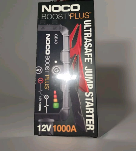 NOCO Boost Plus GB40 1000A 12V UltraSafe Portable Lithium Battery Jump Starter N