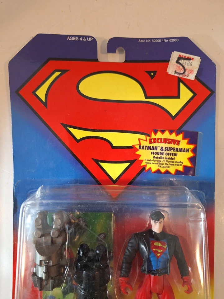 SuperBoy 带猛犸象捕获爪和泰瑟导弹 1995 年密封肯纳 — 第 3/4 张图片