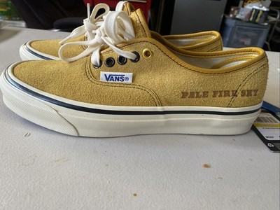 Vans Vault OG Authentic SP LX Julian Klincewicz Suede Nugget Gold Size 8.0 NWOT