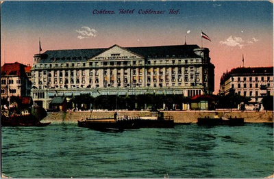 #ad Koblenz Germany : HOTEL SCENE m 12 AY6562 $22.32