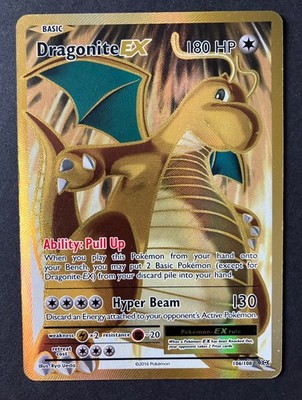 Dragonite EX 106/108 XY Evolutions FULL ART HOLO ULTRA RARE Pokemon Karte LP
