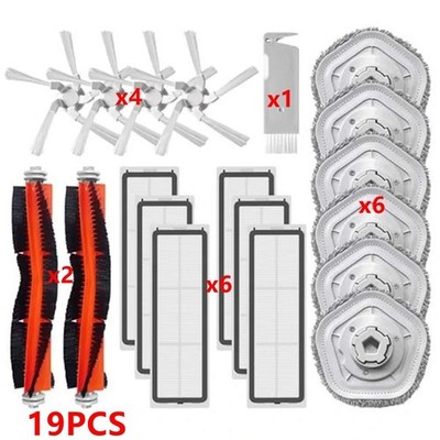 Replacement Accessories For Dreame Bot W10/ W10 Pro Mop Pad Holder Filter Brush