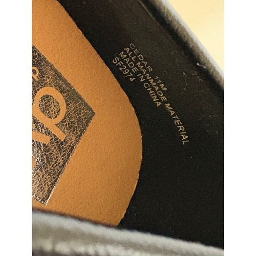 Dolce Vita Cedro Mocasines Mujer 11M Negro Zapatos Sin Cordones Cuero Cadena Informal - Imagen 3 de 9