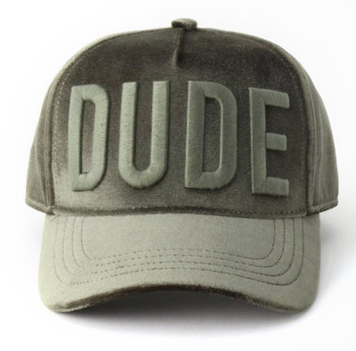 Dsquared2 Baseball Cap Icon DUDE 3D Embroidery Baseball Cap Velvet