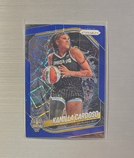 2025 Panini WNBA Prizm Kamilla Cardoso Blue Velocity #89 Chicago Sky