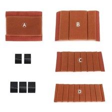 4PCS Camera Bag Case Insert Partition Divider Lens Separator Protection Pad