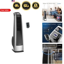 High Velocity Oscillating Tower Fan for Bedroom Garage Basement with Remote