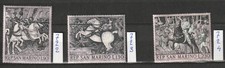 BRIEFMARKEN VON REP. SAINT MARINO. Nr. 722/723/724 ***