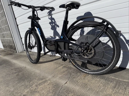 Elby S1 9-Speed Step-Thru Electric Bike – 500W Hub Motor, Disc Brakes, Fenders - Picture 1 of 9