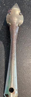 Antique Metal Shoe Shine Applicator Brush, Parks & Parks Inc.