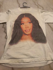 SHAKA WEAR Garment Dye White Graphic Print Crew Neck T-Shirt Men  s S